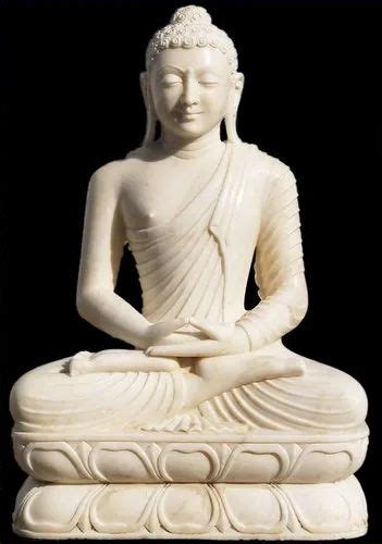 White Marble Buddha Statue Sizedimension 3 Feet At Rs 45000 In Jaipur