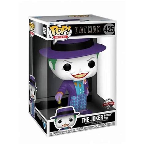 Funko Pop Heroes Dc Comics Batman The Joker Exclusivo Polegada