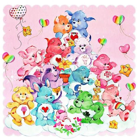 Care Bear Care Bear Cousins Retro 80s Cartoon Cute Art Prints By