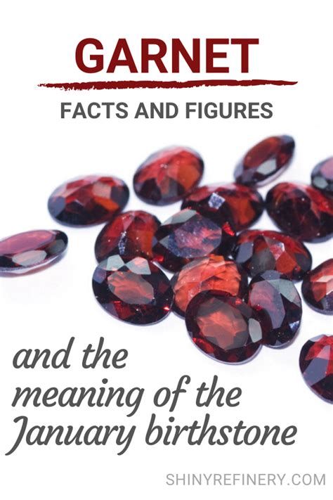 Garnet Birthstone January Birthstone Garnet Birthstone Jewelry