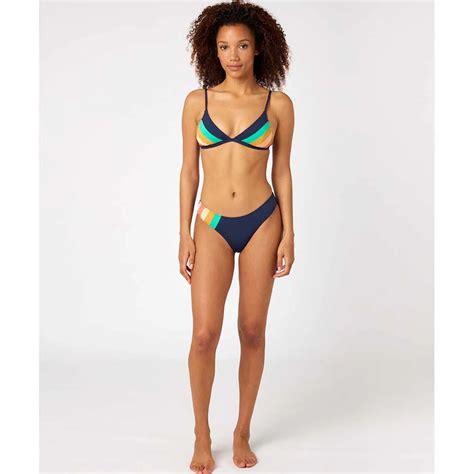 Rip Curl Day Break Triangle Bikini Blue Dressinn