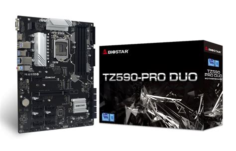 BIOSTAR Introduces New TZ590 PRO DUO And The TZ590 PRO Motherboards