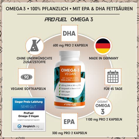 Profuel Omega Vegan Kapseln St Shop Apotheke