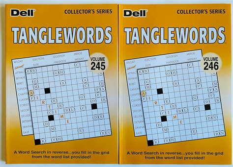 Volumes 245 And 246 Of Tanglewords Word Search Seek Find