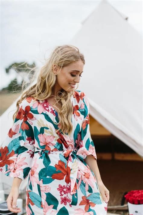 Personalized Floral Robes For Bridesmaids Luxurious And Stylish