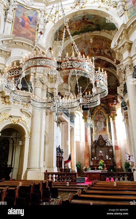 St nicholas church interior prague hi-res stock photography and images ...