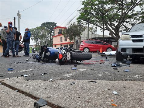 Motorista Fallece Tras Accidente En Zona Capitalina