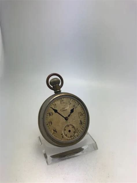 Antique Ingersoll Yankee Keyless Wind Pocket Watch 50mm £1499