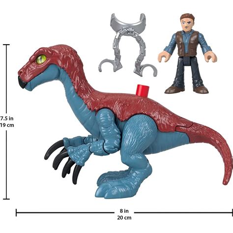 Fisher Price Imaginext Jurassic World Dominion Therizinosaurus Dinosaur