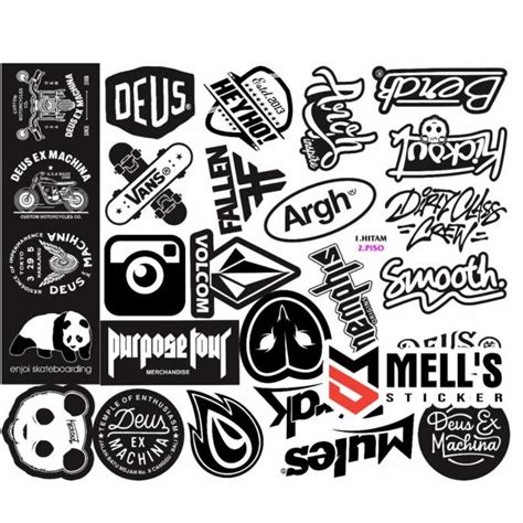 Jual Stiker Sticker Distro Stiker Sticker Graftac Motor Paket Isi