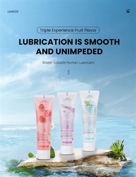 Lemezee Lubricant Edible Ml Lube Water Based Lubricant Sex Oil For Adult Sex Toys Anal And
