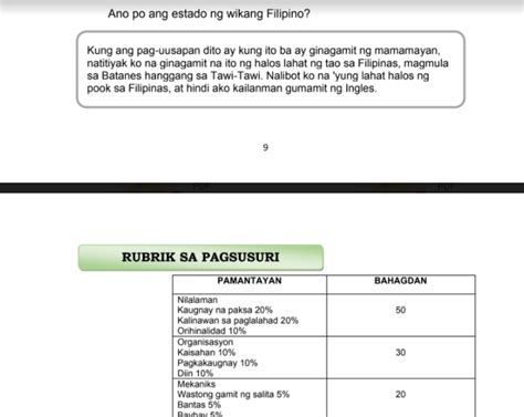 Solved Suriing Mabuti Ang Pahayag Ni Almario At Gumawa Ng Isang