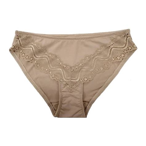 Bikini Berlei Talla G Línea de Encaje Champagne Bodega Aurrera