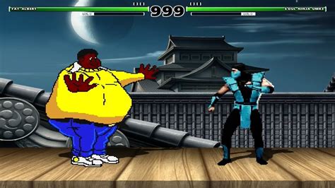 Fat Albert Vs Soul Ninja Cartoon Vs Mortal Kombat Mugen Fight Youtube