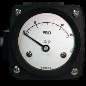 Mid West Instrument Model Rolling Diaphragm Dp Gauge