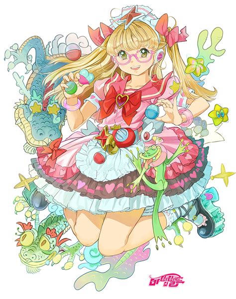 Hamos2 Original 1girl D Apron Black Shoes Blonde Hair Bow