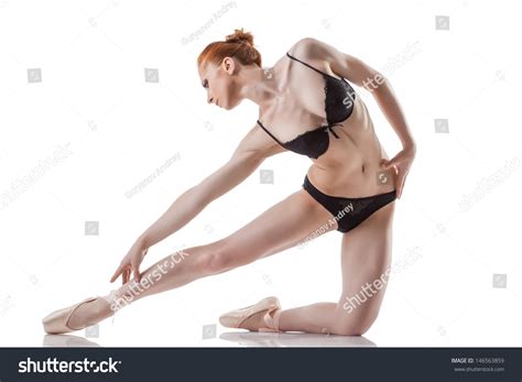 Sensual Ballet Dancer Posing Black Lingerie Stock Photo 146563859 Shutterstock