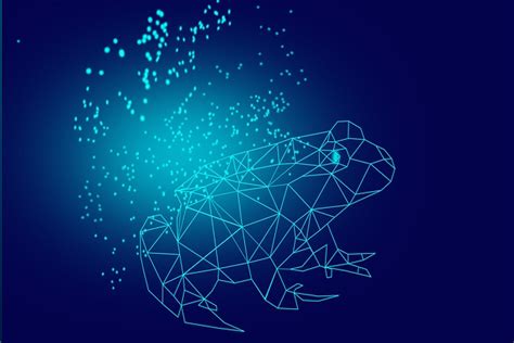 Luminous Low Poly Frog Abstract Free Image On Pixabay