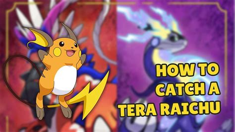 Where And How To Catch A Level 60 Terastal Raichu In Pokemon Scarlet And Violet 100 Spawn Rate