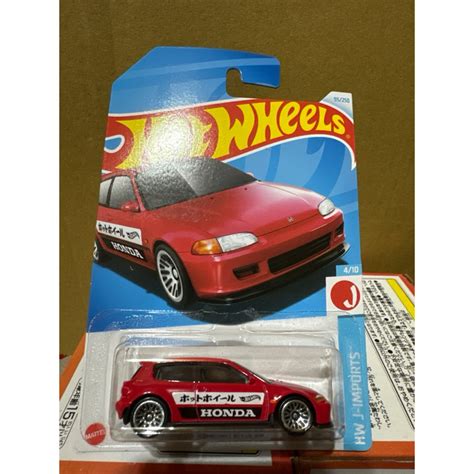 hot wheels 風火輪 Honda Civic EG 喜美 蝦皮購物