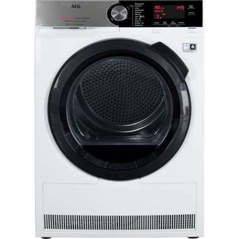 AEG Sèche linge pompe à chaleur avec condenseur 60cm 8kg a blanc