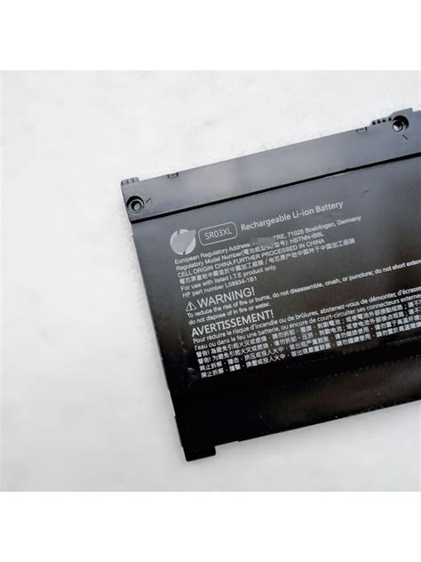 SR03XL Battey For HP Pavilion Gaming 15 HSTNN-DB8Q L08934-2B1
