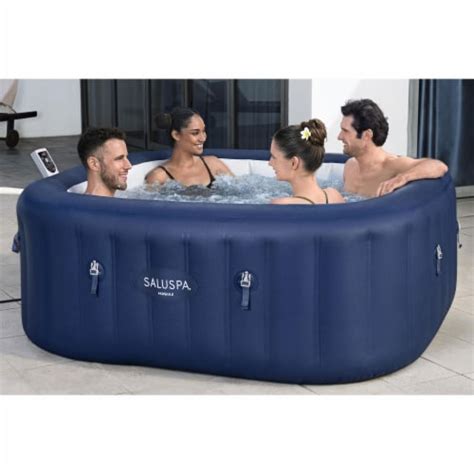 Bestway SaluSpa Hawaii Smart AirJet Inflatable Hot Tub With EnergySense Cover Piece Frys