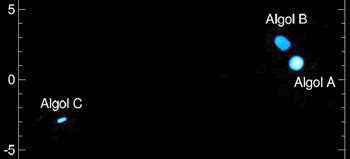 Algol Beta Persei Star System Facts Name Location Constellation