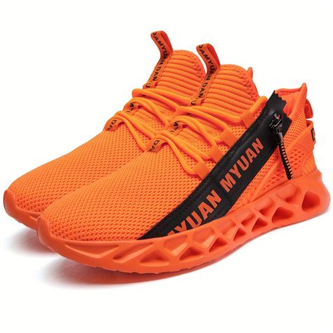Zapatillas De Correr Transpirables De Punto Para Hombre Zapatillas De