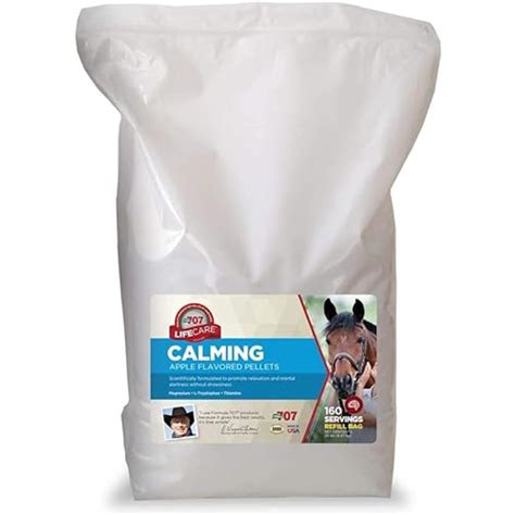 Formula 707 Calming Equine Supplement 20LB Bag - 160 Servings - Anxiety ...