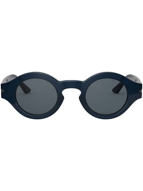 Giorgio Armani Round Frame Sunglasses Farfetch