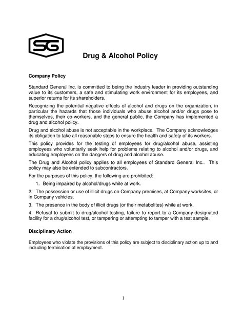 Warning Letter To Employee For Drug Use