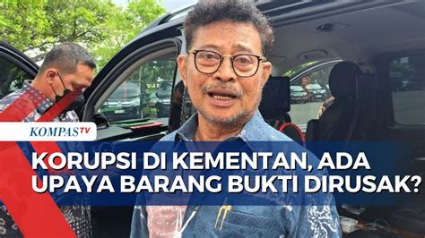 Video Kpk Ungkap Ada Upaya Pemusnahan Barang Bukti Korupsi Di Kementan