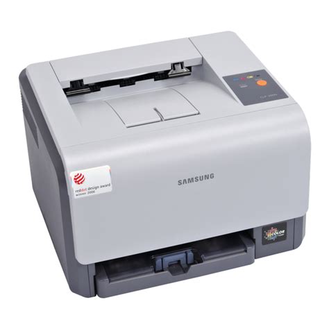 SAMSUNG CLP-300 PRINTER USER MANUAL | ManualsLib
