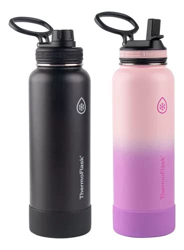 Juego De Botellas De Acero Inoxidable Thermoflask L Env O Gratis