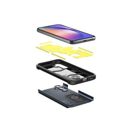 Spigen Tough Armor Protective Metal Slate Stand Case For Samsung