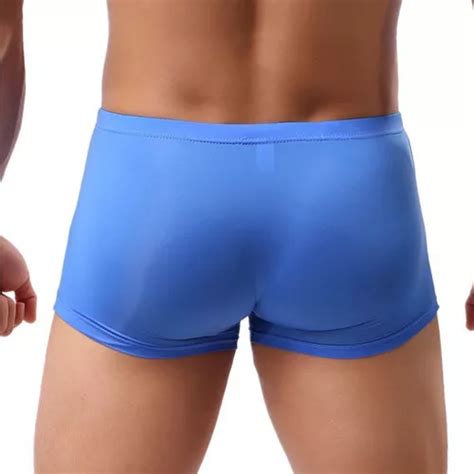 Mens Sexy Elefante Protuberância Cuecas Cueca Bolsa T Linge