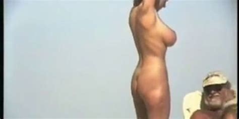 Fabulous Busty Babe On Nude Beach Tnaflix