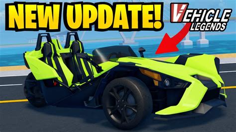 New Update Cars In Vehicle Legends Youtube