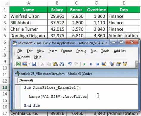 Vba Autofilter How To Use Vba Autofilter Criteria To Filter Data