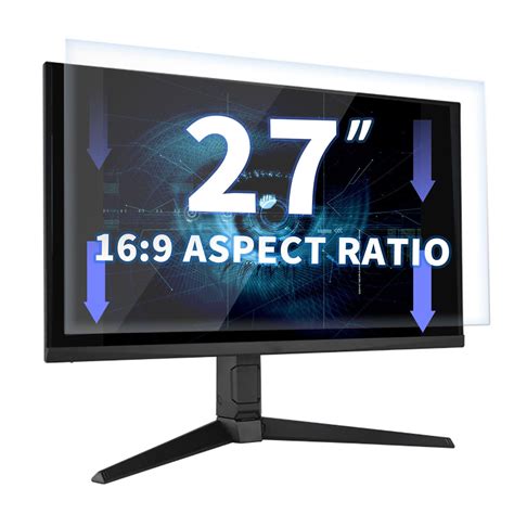 2-Pack 27 Inch Computer Screen Protector Blue Light and Anti Glare
