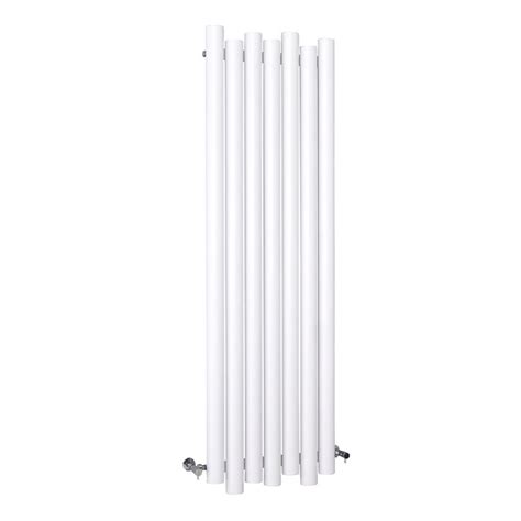 Milano Motus White Vertical Aluminium Designer Radiator Mm X