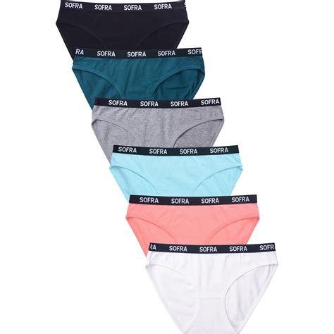 Frenzy Women S Essentials Pack Of Sofra Or Mamia Assorted Cotton Blend Stretch Bikini