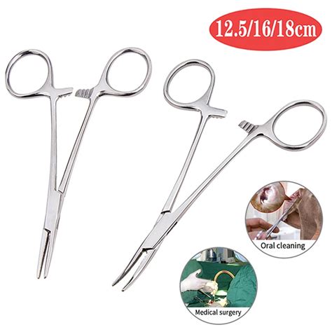 Cm Stainless Hemostatic Forceps Locking Clamp Hemostats For