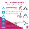 Easy Hot Cross Buns Rhythm Stick Routine For Music Class SillyOMusic