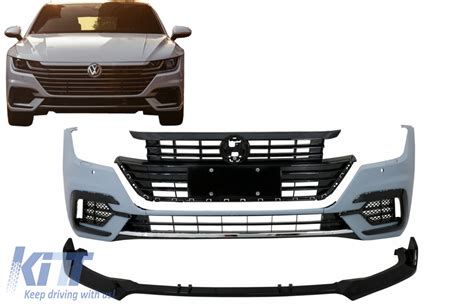 Front Bumper Suitable For VW Arteon 2017 2020 R Line Look