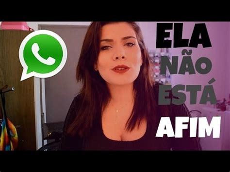 Sinais Que Ela Está Afim Pelo Whatsapp - 5 SINAIS QUE ELA NÃO ESTÁ AFIM NO WHATSAPP - YouTube
