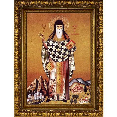Арсений Каппадокийский Святой преподобный. Икона на холсте. - купить по ...