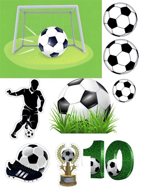 Soccer Cake Topper | Football cake toppers, Soccer cake, Soccer theme cake