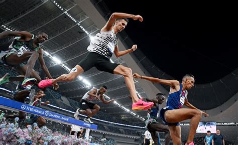 Ligue de Diamant finale Soufiane El Bakkali 2è du 3000 m steeple au